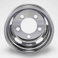 スチールメッキホイール 15×5.00 5穴 オフセット115 JIS リア用  DOT-X  小型 2t キャンター等