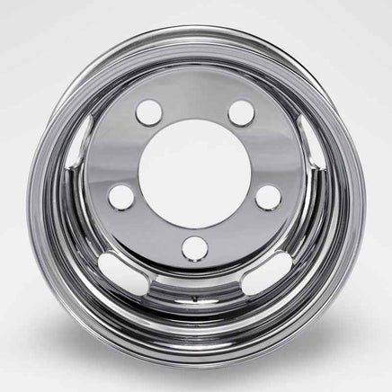スチールメッキホイール 15×5.00 5穴 オフセット115 JIS リア用  DOT-X  小型 2t キャンター等