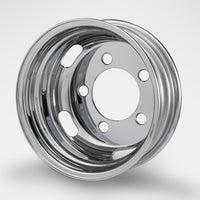 スチールメッキホイール 15×5.00 5穴 オフセット116.5 JIS リア用  DOT-X  小型 2t エルフ等