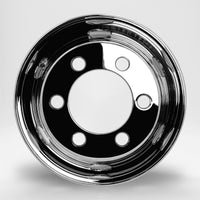 スチールメッキホイール 17.5×6.00 6穴 オフセット127 JIS リア用 中型 4トン DOT-X トラック用