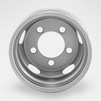 スチールホイール 15×5.00 5穴 オフセット115 JIS DOT-X  小型 2t キャンター等