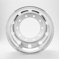 アルミホイール 22.5×8.25 10穴 オフセット165 新ISO DOT-X 大型 ダンプ トレーラー 鍛造 鏡面ポリッシュ