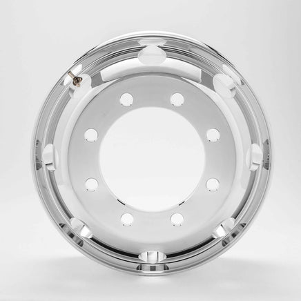 アルミホイール 19.5×6.75 8穴 オフセット147 新ISO DOT-X 大型 低床 4軸 鍛造 鏡面ポリッシュ