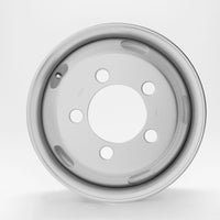 スチールホイール 17.5×5.25 5穴 オフセット115 JIS DOT-X  小型 2t キャンター PCD208