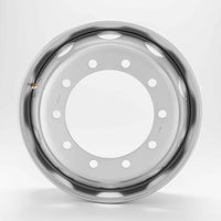 スチールホイール 22.5×7.25 10穴 オフセット162 新ISO DOT-X 大型 ダンプ トレーラー