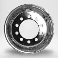 スチールメッキホイール 17.5×6.75 10穴 オフセット135 新ISO リア用  DOT-X 中型 4トン 増トン