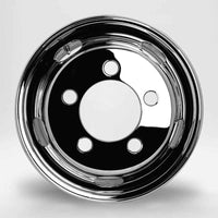 DOT-X トラック用 メッキホイール 17.5×5.25 5穴 オフセット115 フロント用 小型 2トン エルフ PCD203.2