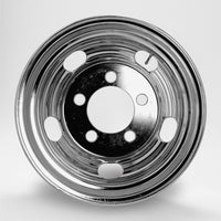 スチールメッキホイール 17.5×5.25 5穴 オフセット115 JIS フロント用 小型 2トン エルフ DOT-X トラック用