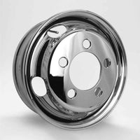 DOT-X トラック用 スチールメッキホイール 17.5×5.25 5穴 オフセット113 フロント用 小型 2t ダイナ デュトロ