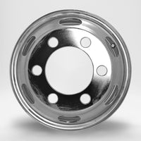 スチールメッキホイール 16×6.00 6穴 オフセット127 JIS リア用 3t DOT-X トラック用