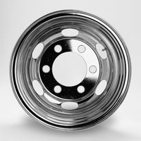 スチールメッキホイール 16×6.00 6穴 オフセット127 JIS フロント用 3t DOT-X トラック用