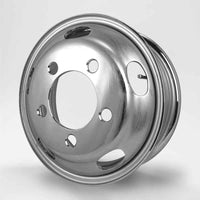 DOT-X トラック用 スチールメッキホイール 16×5.5 5穴 オフセット116.5 リア用 エルフ 小型 2t