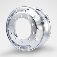 アルミメッキホイール 22.5×7.50 10穴 オフセット162 新ISO DOT-X 大型 ダンプ トレーラー