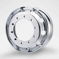 アルミメッキホイール 22.5×8.25 10穴 オフセット165 新ISO DOT-X 大型 ダンプ トレーラー