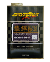 高性能バイク用4サイクルエンジンオイル龍輝BR-40 10W-40 JASO:MA2 SN相当品 2L