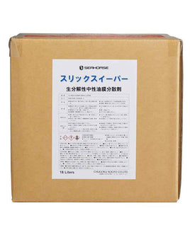 スリックスイーパー 路面流出油処理剤（中和剤）18L  シーホース 中国興業 生分解性水系油分散洗浄剤